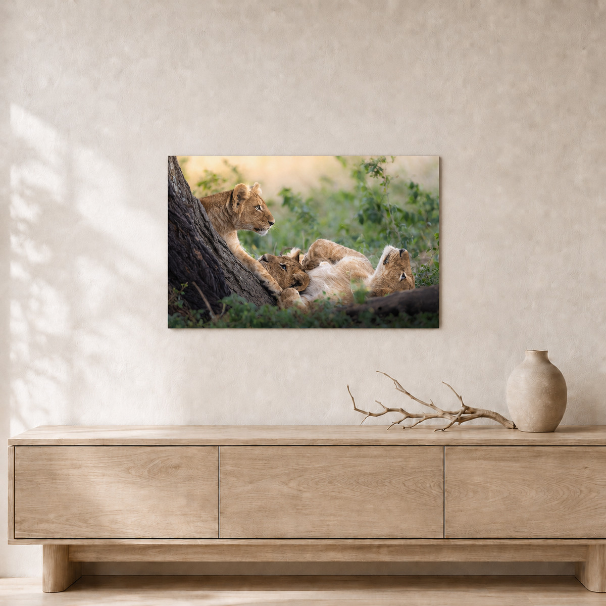 The Heart of the Pride / Alu-Dibond Print