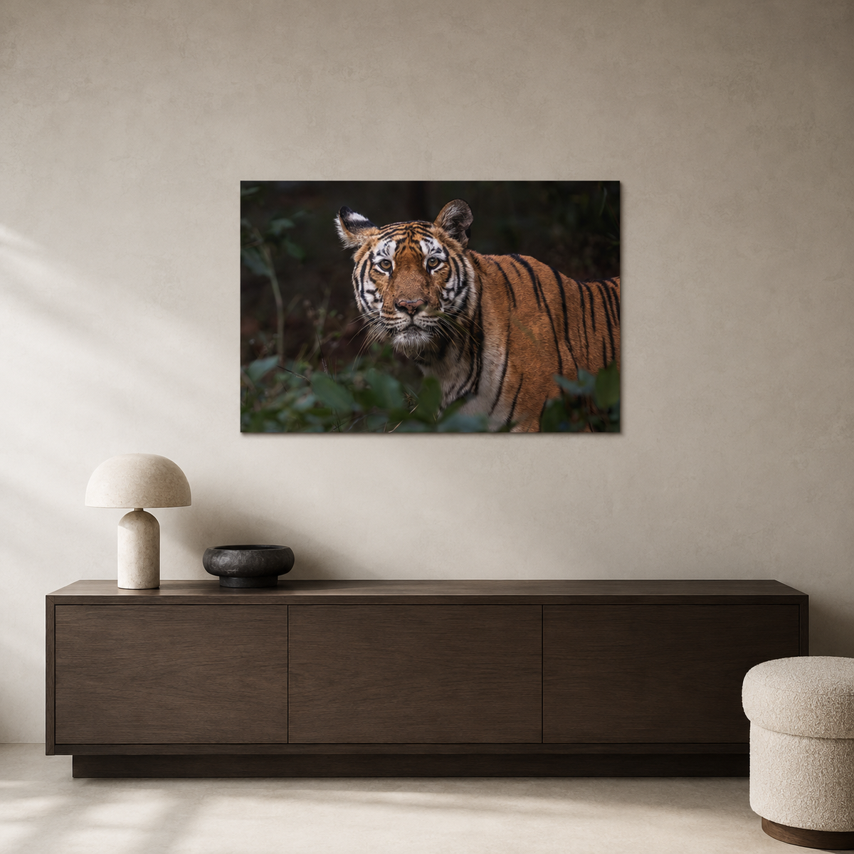 The Face of the Jungle / Alu-Dibond Print