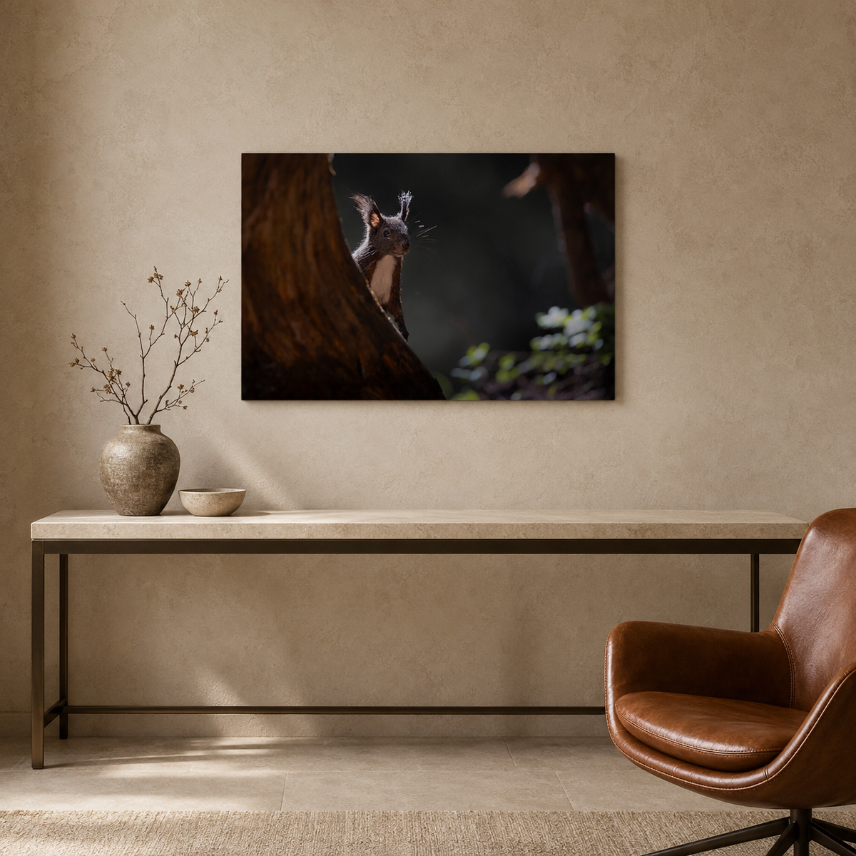 The Curious One / Alu-Dibond Print
